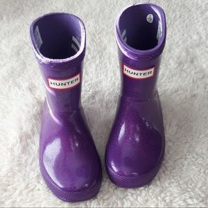 Hunter Glitter Rain Boots
